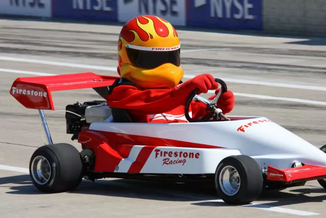 Restored Firestone Mascot Go-Kart (replica) - image 1