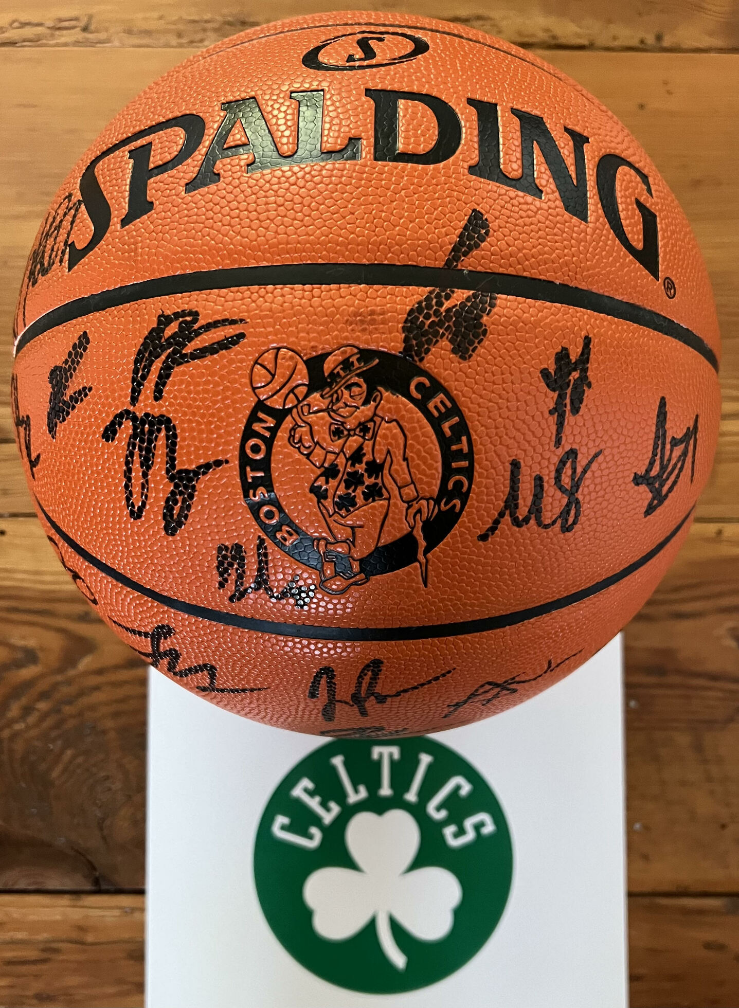 Celtics Experience - (2) Court-Side Tickets plus team-signed Basketball & Jersey signed by Jayson Tatum  - image 4